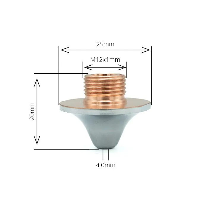 Amada - AL Nozzle D4.0 ACC (OEM: 71501093), Amada Laser Parts