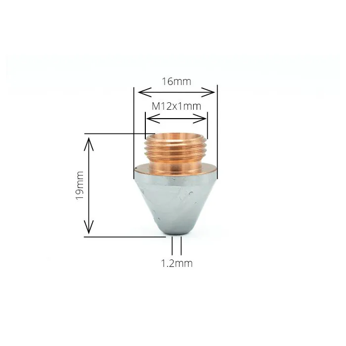 Amada - Nozzle 1.2mm HS95 (OEM: 1664545 U-1.2mm), Amada Laser