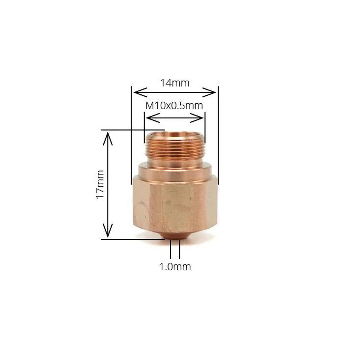 101MM 1ナシ Bystronic - Nozzle HK 1.0 (OEM: 3-01910), Bystronic Nozzles