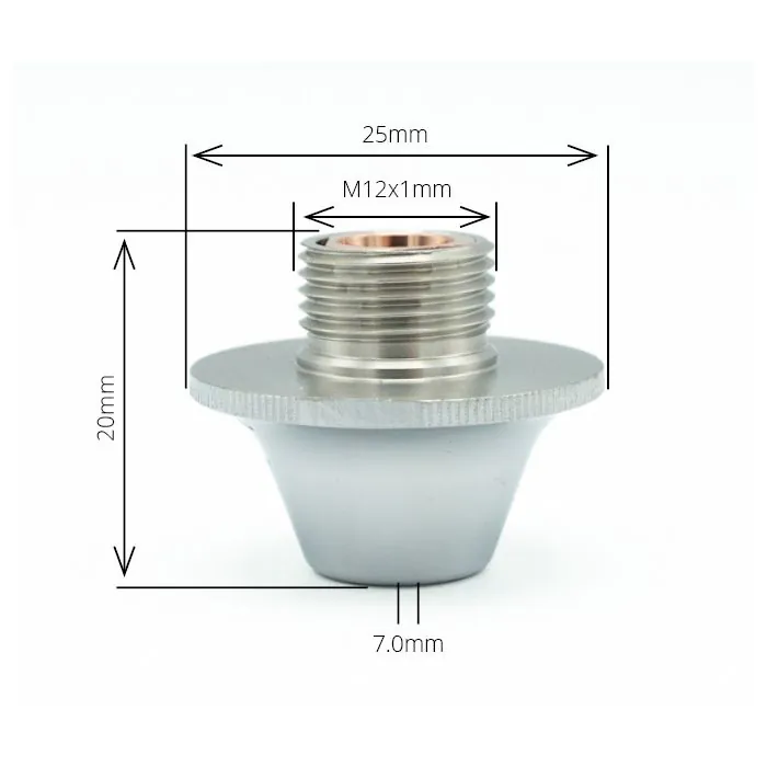 Amada - D7.0CC Clean Cut Nozzle (OEM: 71341729), Amada Laser Parts