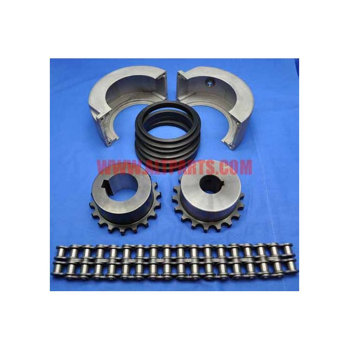 Roller Chain Shaft Coupling Assembly | <p>Amada # 74368128</p> Roller Chain Shaft Coupling Assembly | <p>Amada # 74368128</p>