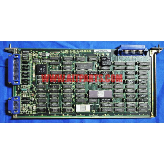 Control Board 6M A20B 0008 0430 (CRTC/PUNCHER) | <p>Amada # 97050298 / A20B-0008-0430</p> Control Board 6M A20B 0008 0430 (CRTC/PUNCHER) | <p>Amada # 97050298 / A20B-0008-0430</p>