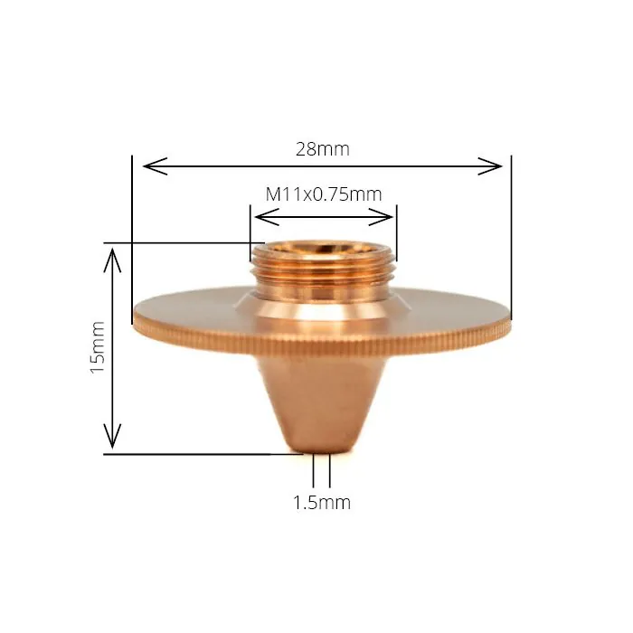LVD - Nozzle Hp 1.5 (OEM: P0591-563-00015), Precitec Nozzles