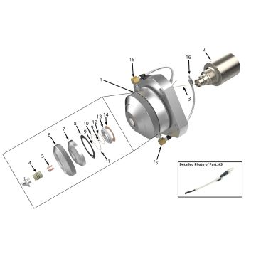 Replacement Sensor Head Components For HS 2010 | Coupler Replacement Sensor Head Components For HS 2010