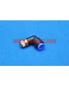 Male Elbow | <p>KQL06-01S Male Elbow</p><p>Tube Size: 6mm</p><p>1/8 inch PT</p>