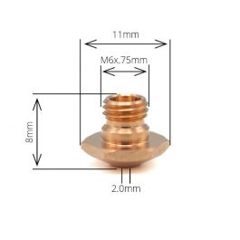 Trumpf - Cross Jet Nozzle EBM 2.0mm (OEM: 1589610), TRUMPF Nozzles