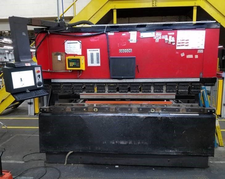 Amada 7 Axis FAB Press Brake retrofitted with the PC800L control